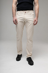 Pierre Cardin flat pants from the Air Touch collection in light beige color