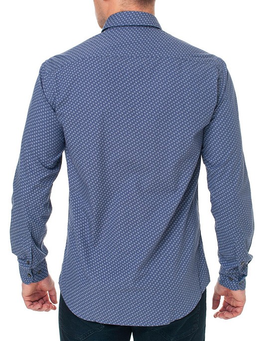 Рубашка Pierre Cardin из серии Cotton Comfort в голубом цвете