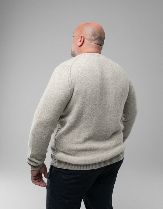 Pierre Cardin sweater from the Future Flex collection in milky shade big size
