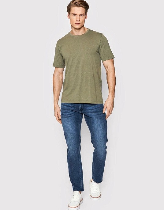 Pierre Cardin T-shirt from the Future Flex collection in khaki