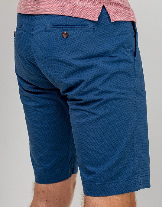 Pierre Cardin shorts blue with print