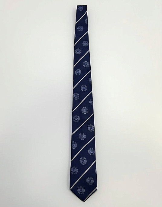 Hugo Boss blue tie with logo