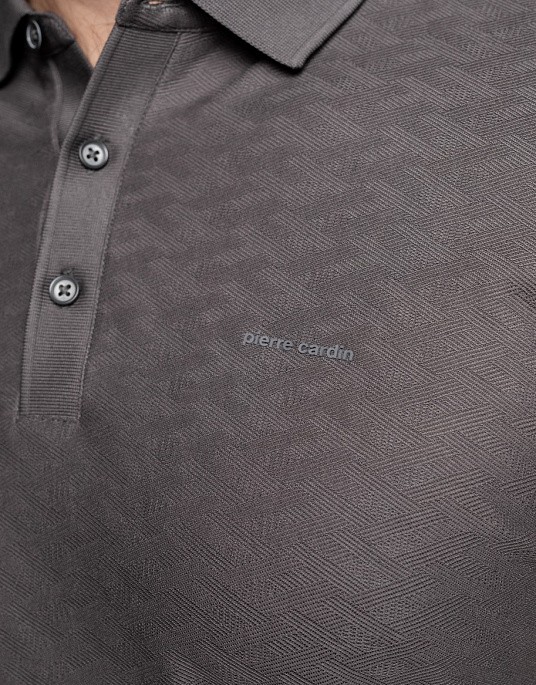 Pierre Cardin polo from the Future Flex collection in gray