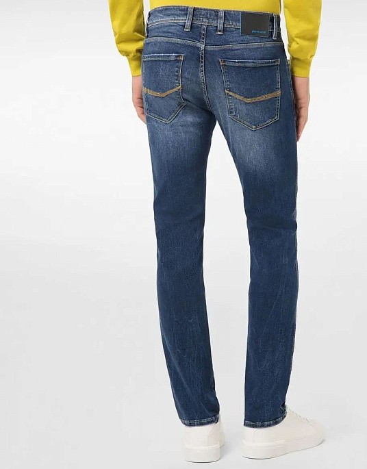 Pierre Cardin jeans from the Future Flex collection in blue distressed