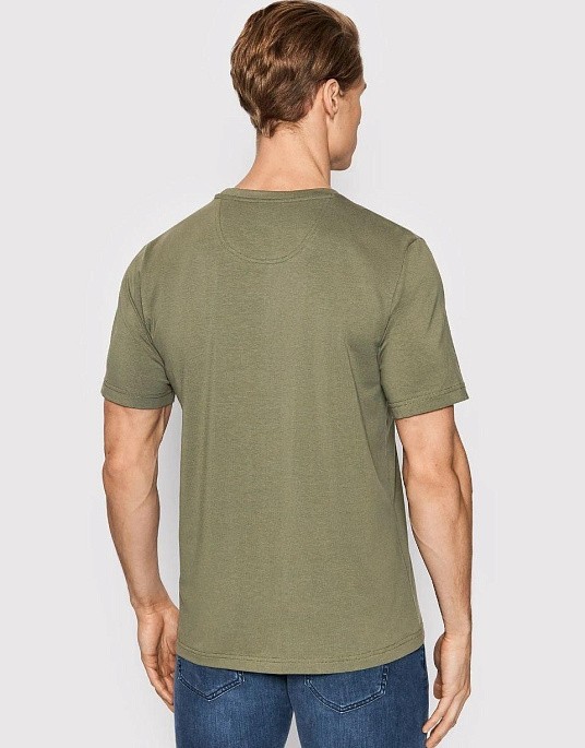 Pierre Cardin T-shirt from the Future Flex collection in khaki