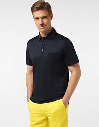 Pierre Cardin polo shirt from the Voyage collection in navy blue