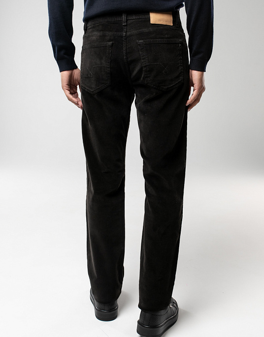 Вельветові брюки Pierre Cardin коричневого кольору