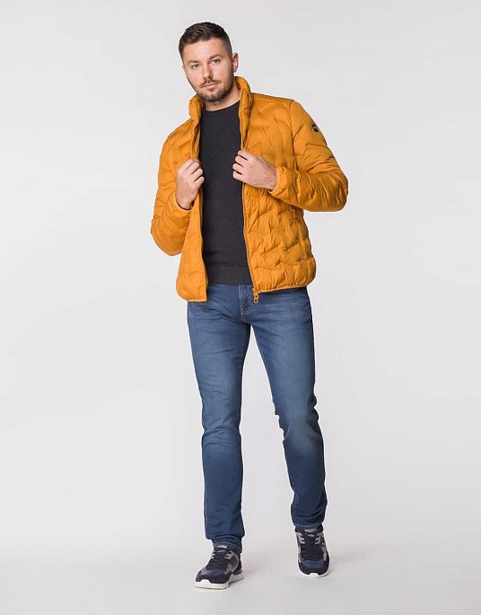 Pierre Cardin Future Flex cropped jacket in yellow