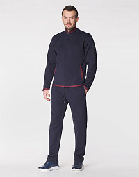 Pierre Cardin tracksuit in blue with burgundy