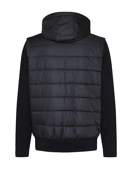 Bugatti hooded jacket in navy blue