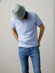 Pierre Cardin Polo from the Future Flex collection in blue