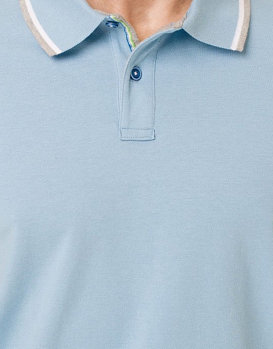 Pierre Cardin polo shirt from the Air Touch collection in blue