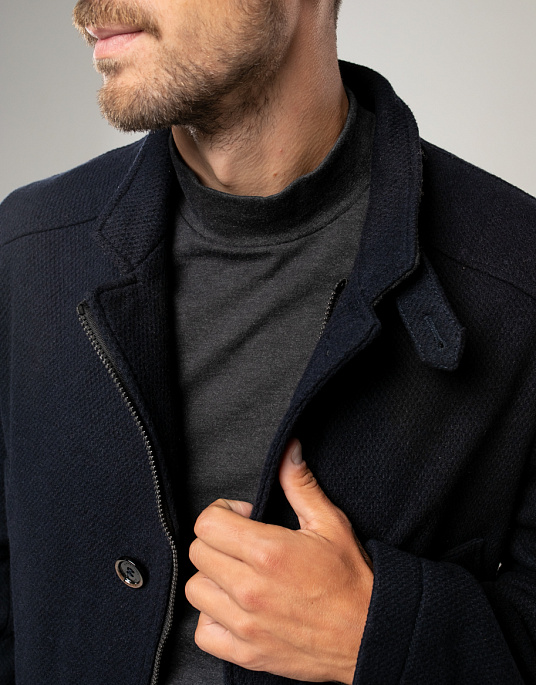 Pierre Cardin jacket-coat in dark blue