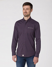 Рубашка Pierre Cardin  в фиолетовом цвете