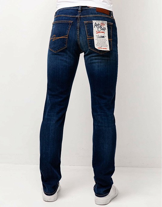 Pierre Cardin jeans from the unique Art & Craft collection in blue