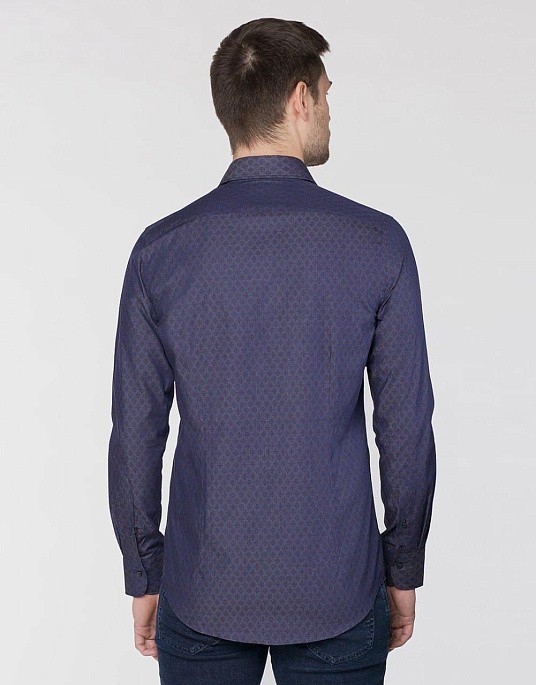 Pierre Cardin shirt from the exclusive Le Bleu collection in purple