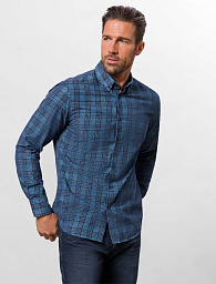 Pierre Cardin shirt from the Future Flex collection in checked