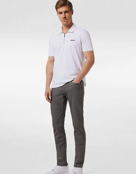 Pierre Cardin polo shirt from Future Flex collection in white