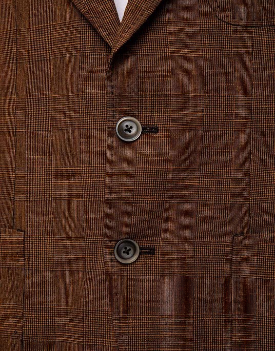 Jacket summer man's fitted Pierre Cardin linen - cotton