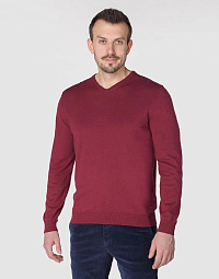 Пуловер Pierre Cardin из серии  Royal Blend  в бордовом цвете
