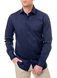 Рубашка Pierre Cardin из коллекции Future Flex в синем цвете