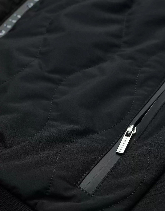 Bugatti hooded jacket in black