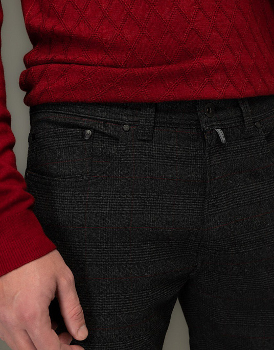 Pants - Pierre Cardin gray checkered flats