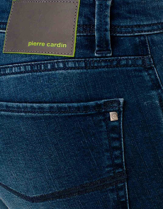 Джинси Pierre Cardin з колекції Future Flex Еко-серія у синьому кольорі