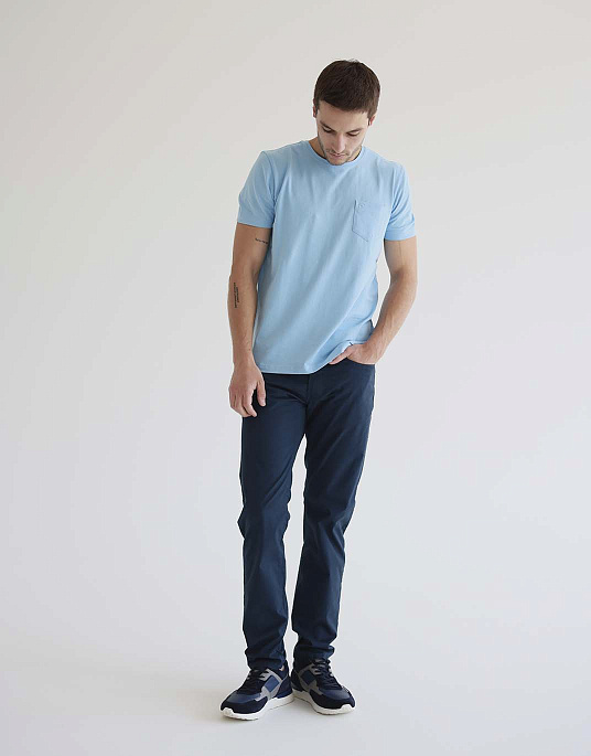 Pierre Cardin flat pants from the AirTouch collection in blue