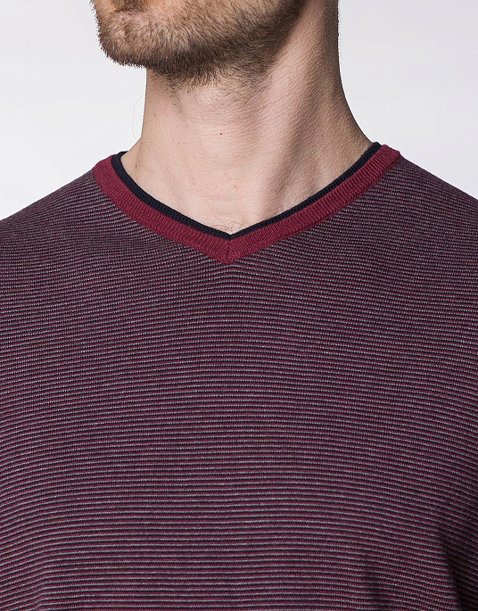 Pierre Cardin pullover from the Royal Blend series in red