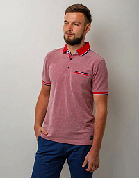 Pierre Cardin polo shirt from the Air Touch collection in red