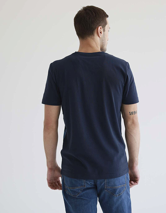 Pierre Cardin t-shirt with a print in blue