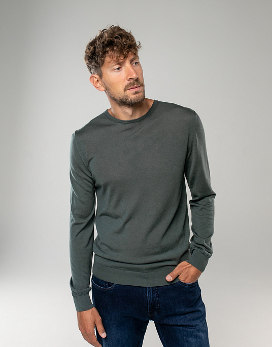 Pierre Cardin jumper from the Future Flex collection in khaki