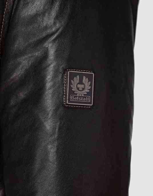 Belstaff leather jacket in black