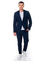 Чоловічий костюм Pierre Cardin із колекції Future Flex у синьому кольорі