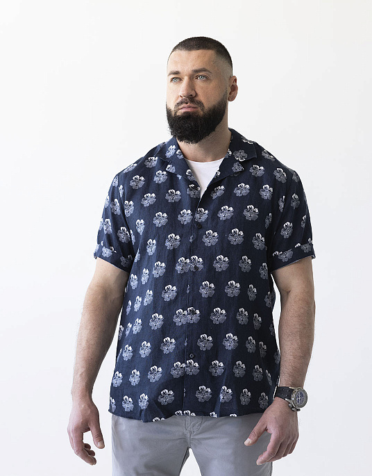 Pierre Cardin short sleeve shirt with print