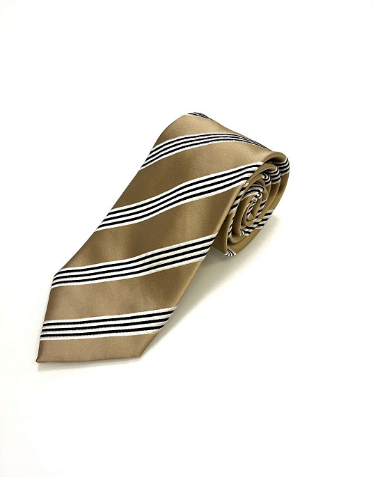 Pierre Cardin gold striped tie