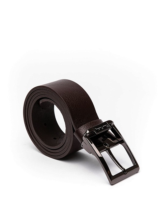 Pierre Cardin leather belt in brown