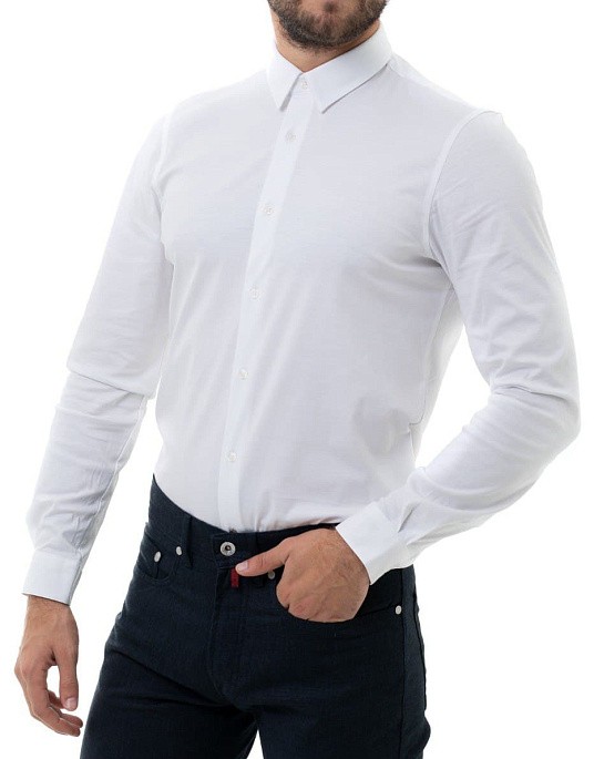 Pierre Cardin shirt from the Voyage collection in white