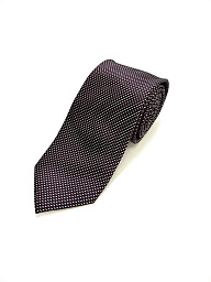 Pierre Cardin burgundy polka dot tie