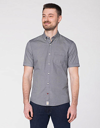 Pierre Cardin short sleeve shirt in gray