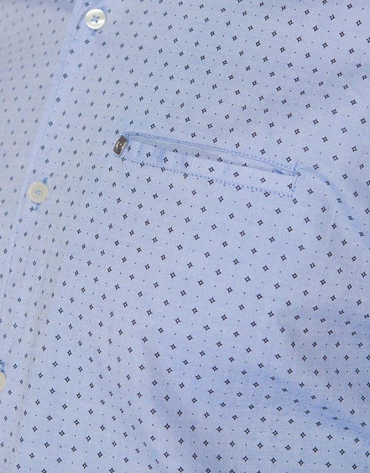 Сорочка Pierre Cardin у блакитному кольорі з візерунком