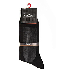 Pierre Cardin men's classic black socks
