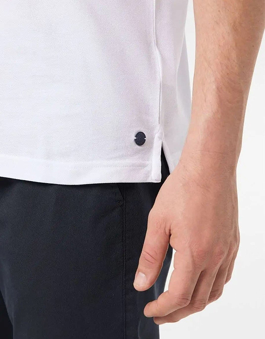 Pierre Cardin polo shirt from the Air Touch collection in white