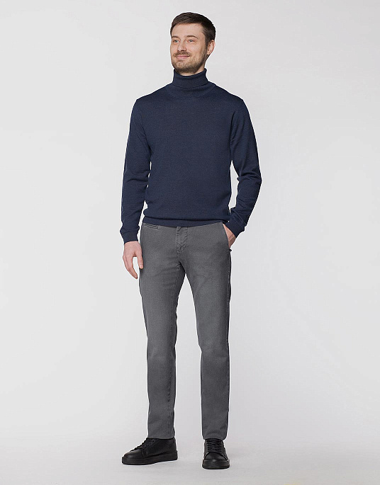 Pierre Cardin flat trousers in gray