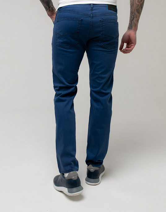 Флети - джинси Pierre Cardin із серії Travel Comfort у синьому кольорі