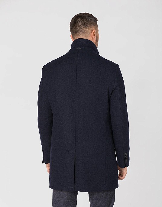 Пальто Pierre Cardin из коллекции Future Flex в синем цвете