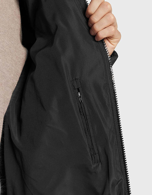 Куртка Pierre Cardin із колекції Future Flex у чорному кольорі