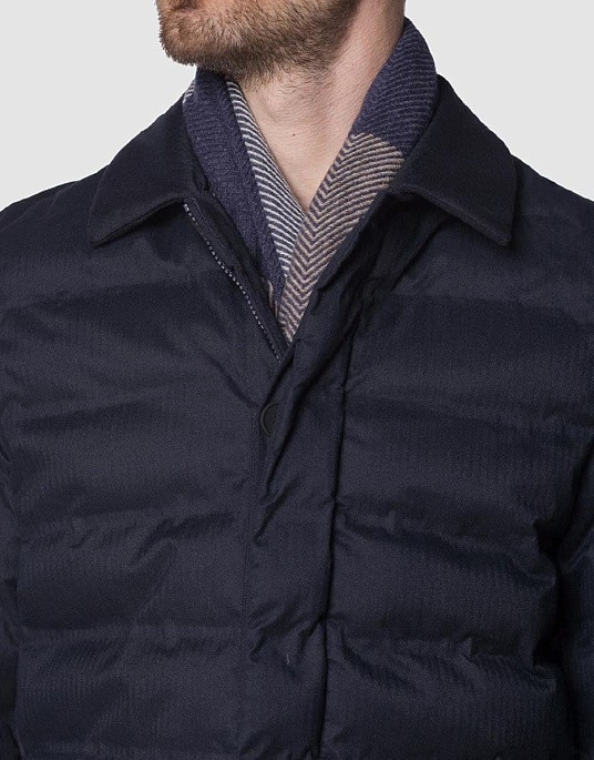 Куртка  Pierre Cardin із серії Future Flex у стриманому стилі синього кольору