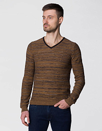 Пуловер Pierre Cardin из серии Denim Story в коричневом цвете